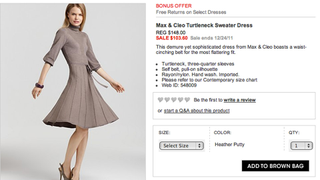 Bloomingdale’s Model Has Her Pelvis Digitally Removed And Is Somehow Still Standing